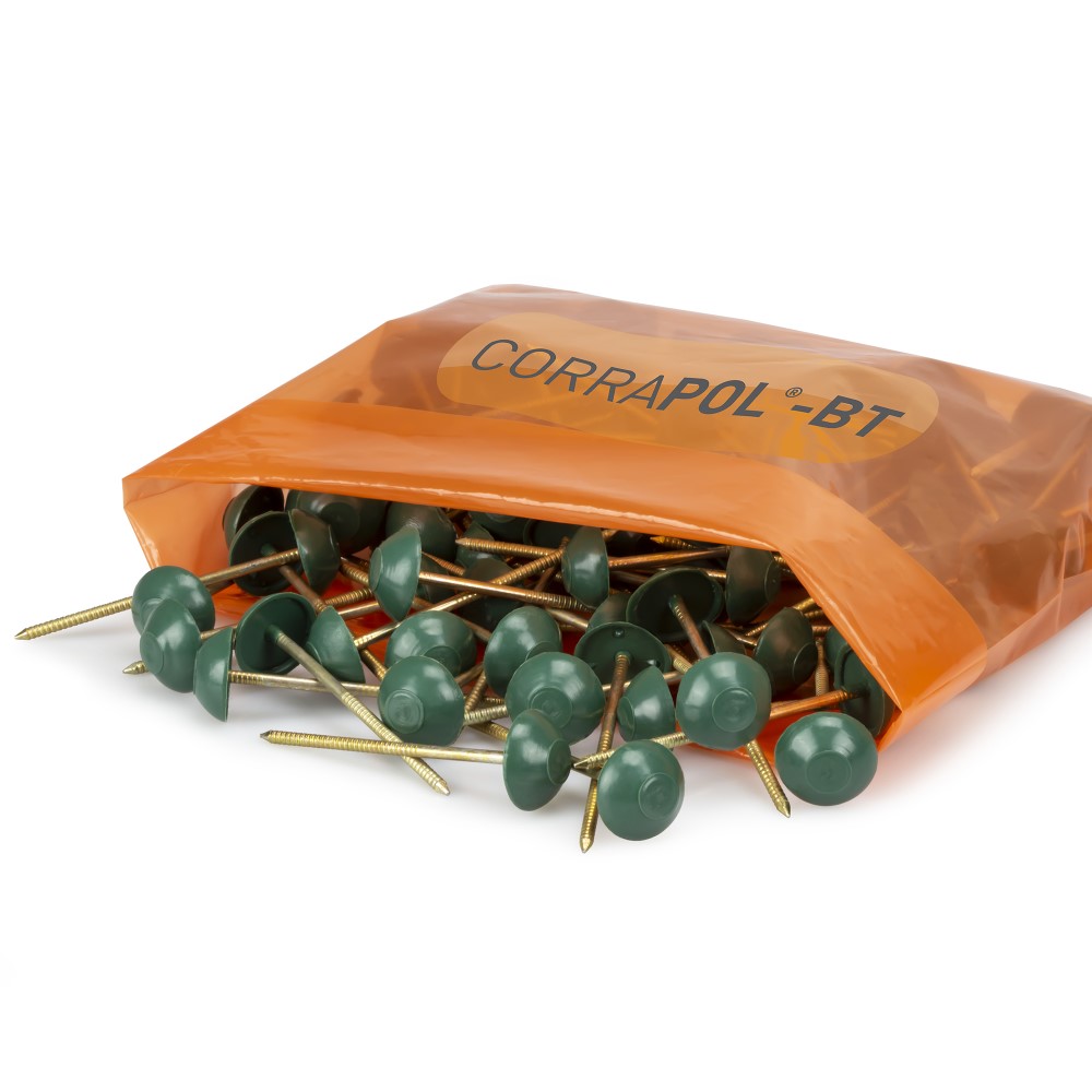 Corrapol BT Corrugated Bitumen Fixings (83mm | 20mm x 80mm) Corrapol BT Corrugated Bitumen Fixings (83mm | 20mm x 80mm)