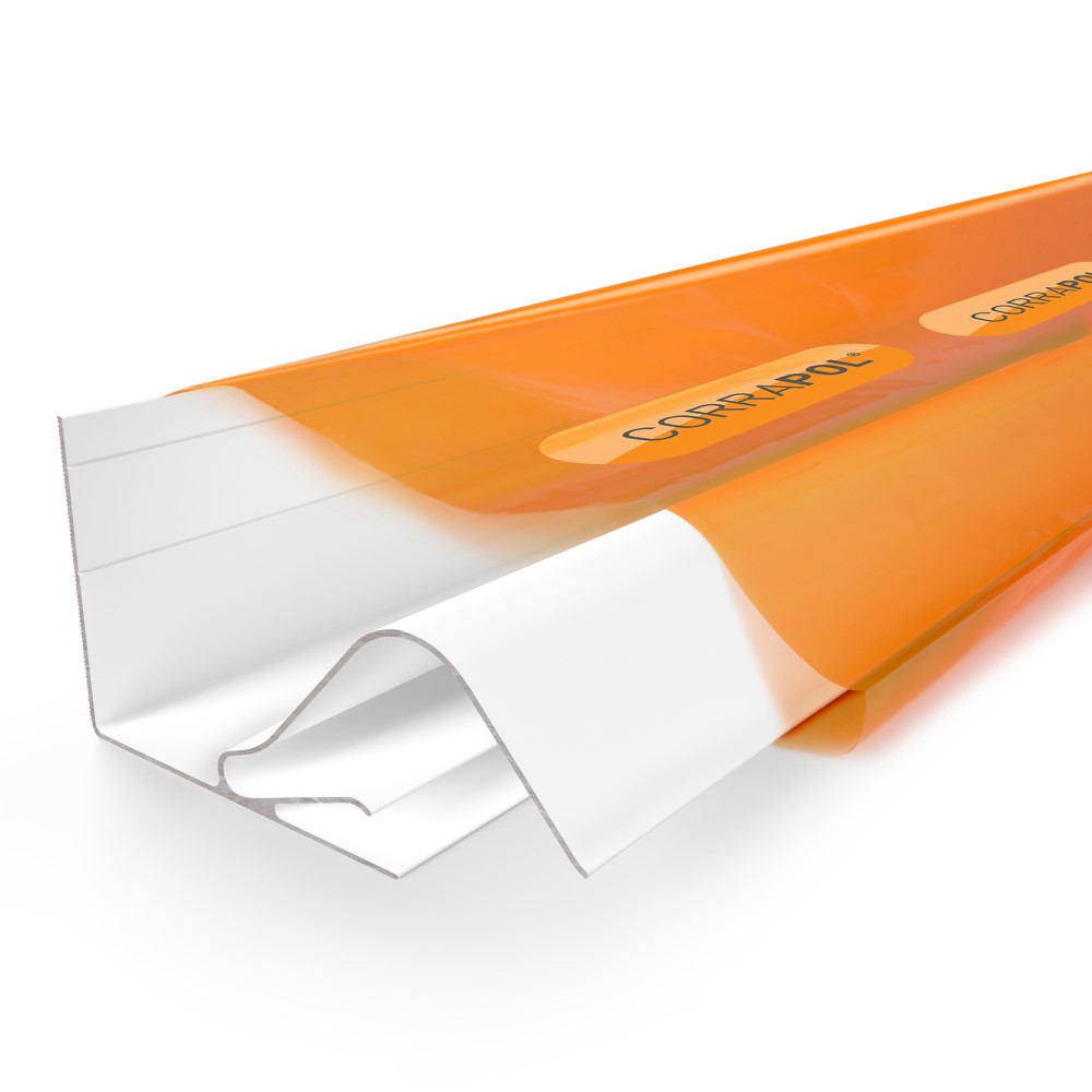 Corrapol Rock n Lock Wall flashings (70mm | 130mm x 6,000mm) Corrapol Rock n Lock Wall flashings (70mm | 130mm x 6,000mm)