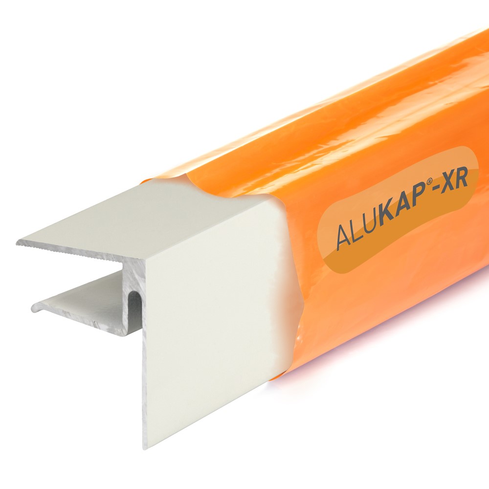 Alukap-XR 16mm End Stop Bar 3m White Alukap-XR 16mm End Stop Bar 3m White