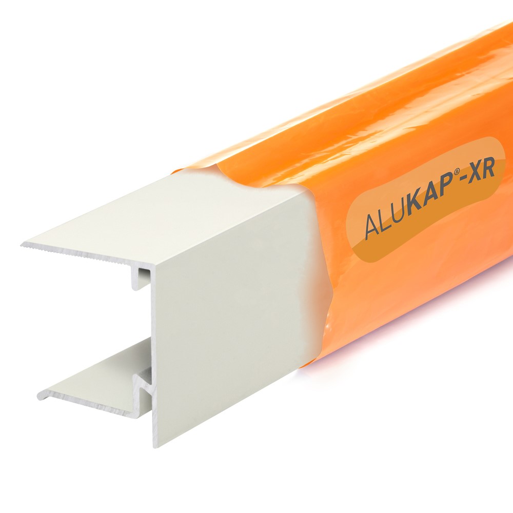Alukap-XR 35mm End Stop Bar 3m White Alukap-XR 35mm End Stop Bar 3m White