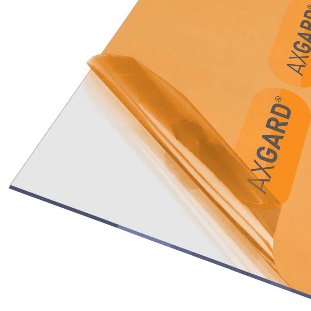 Axgard Clear Glazing Sheet (3mm | 500mm x 4,000mm) Axgard Clear Glazing Sheet (3mm | 500mm x 4,000mm)