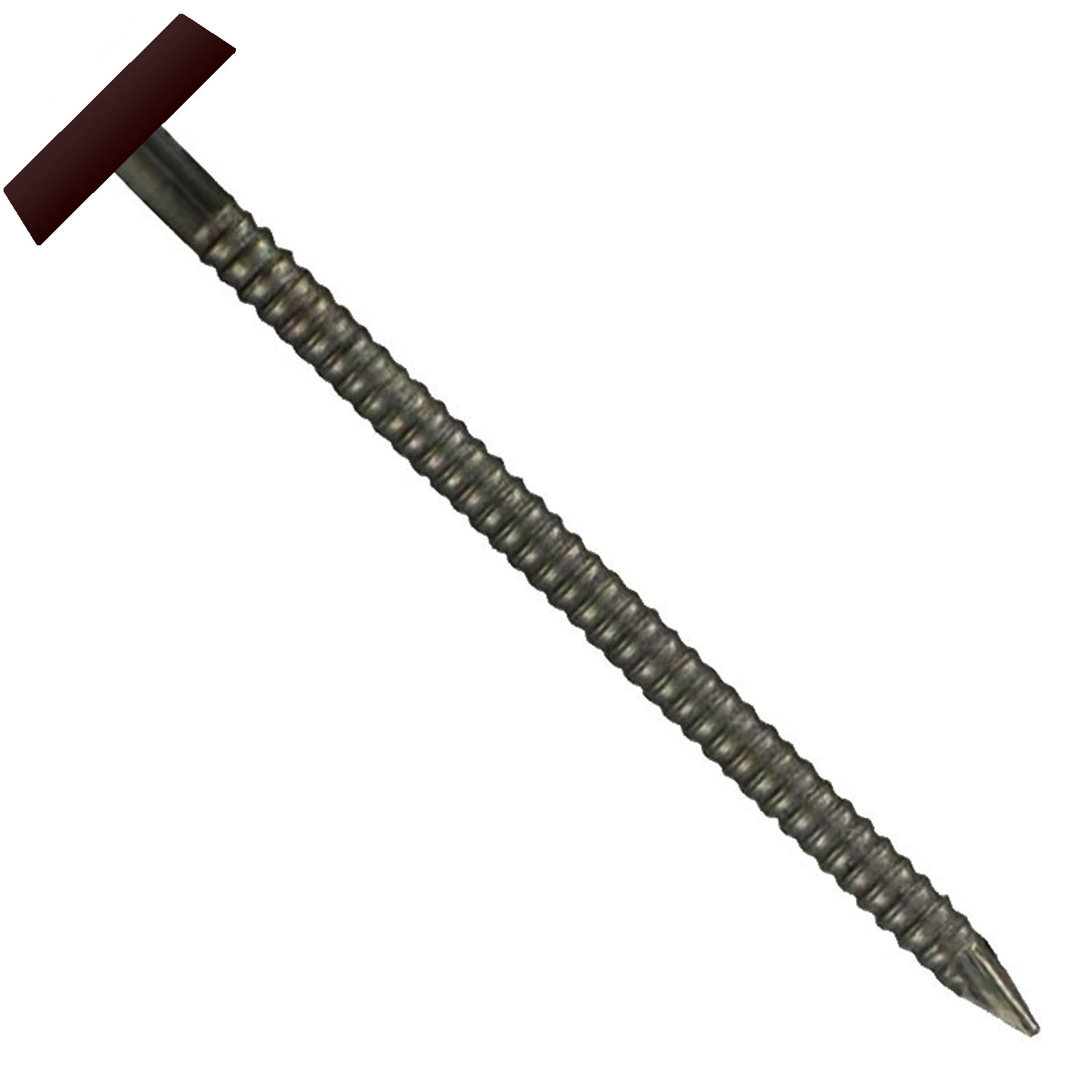 Brown 65mm Plastic Headed Nails (100) Brown 65mm Plastic Headed Nails (100)