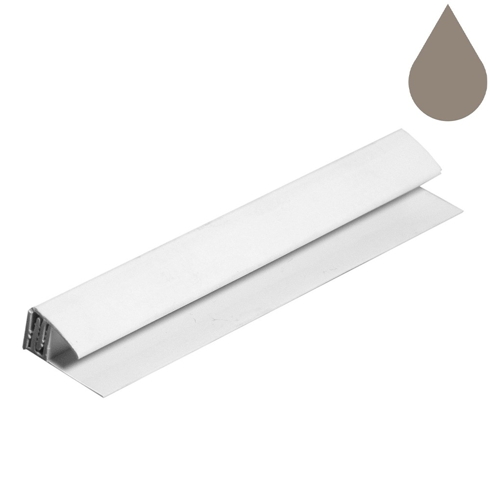 Incense 5mm - 8mm Bathroom Panel 2 Part End Cap Incense 5mm - 8mm Bathroom Panel 2 Part End Cap