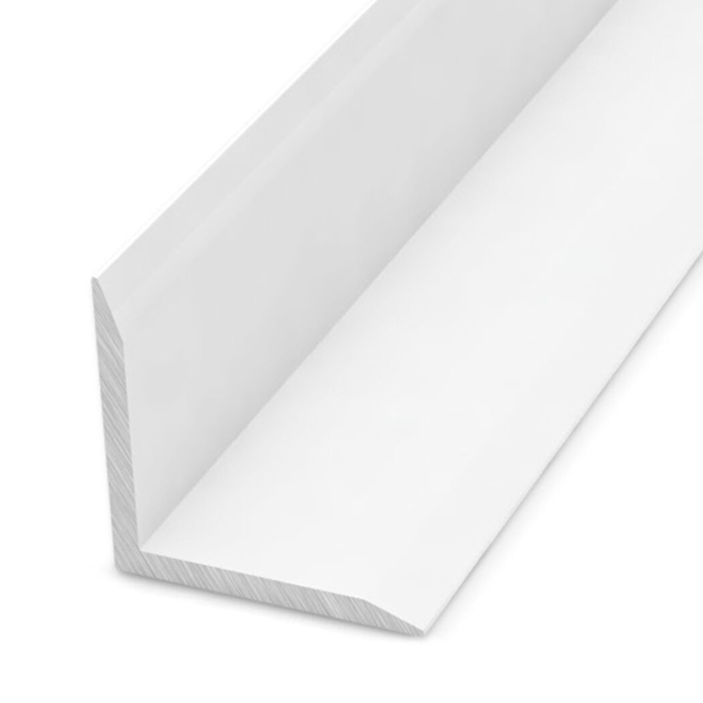 White Aluminium Internal Corner (2.6m) White Aluminium Internal Corner (2.6m)