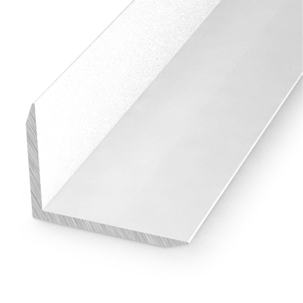 White Aluminium External Corner White Aluminium External Corner