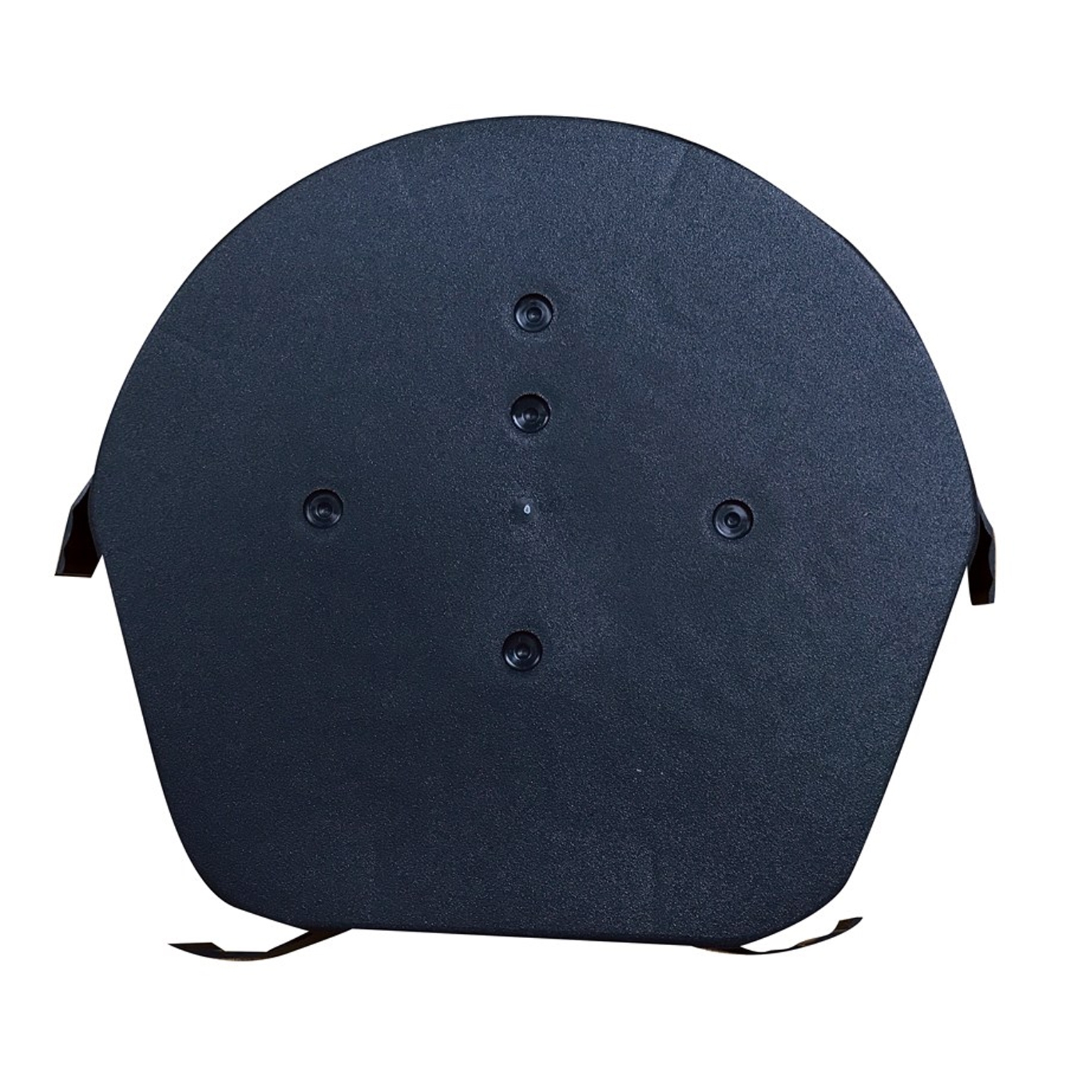 Black Half Round Ridge Cap (Easy Trim) Black Half Round Ridge Cap (Easy Trim)