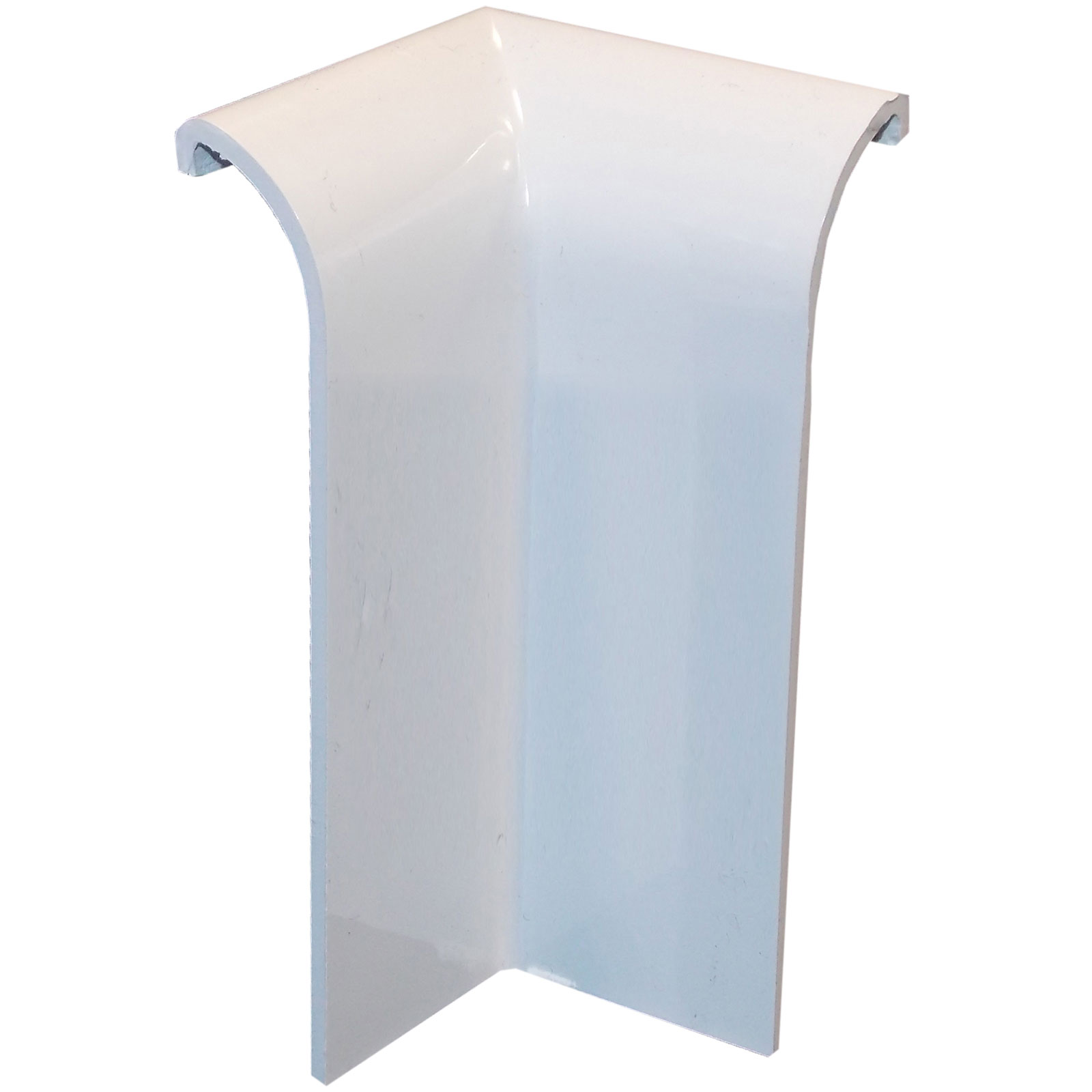 SureEdge White Drip/Gutter Trim Internal Corner (White | 100mm | SureEdge) SureEdge White Drip/Gutter Trim Internal Corner (White | 100mm | SureEdge)