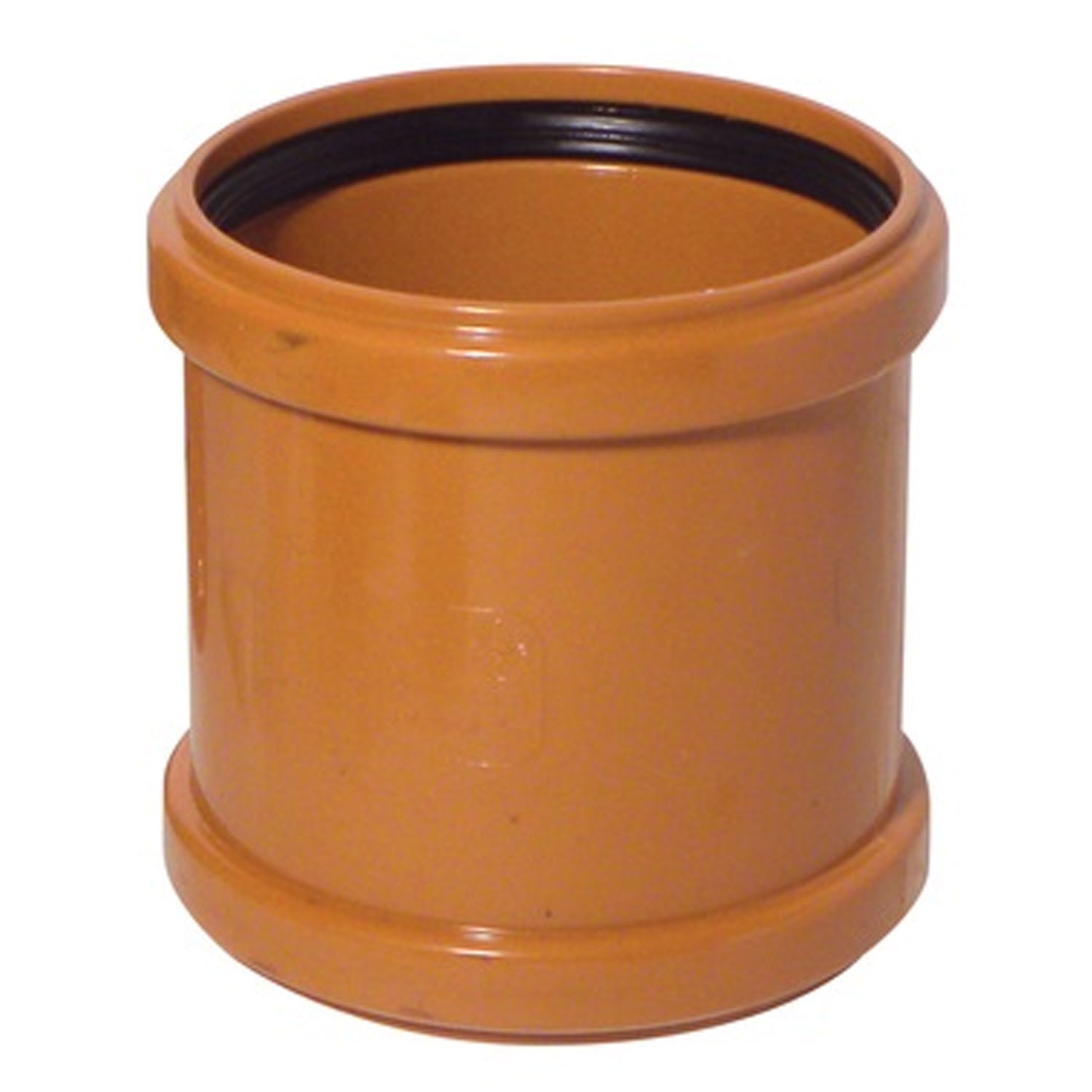 Terracotta 110mm Underground Double Socket  Slip Coupling 
