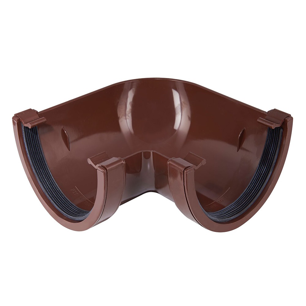 Brown 114mm Deep 90 Degree Angle Brown 114mm Deep 90 Degree Angle