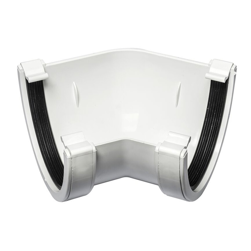White 114mm Deep 135 Degree Angle White 114mm Deep 135 Degree Angle