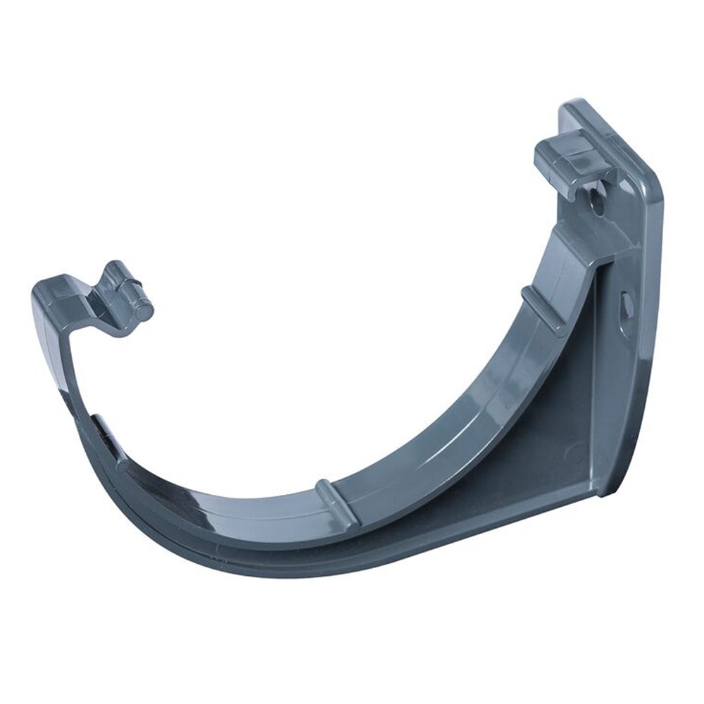 Anthracite Grey 114mm Deep Gutter Fascia Bracket 