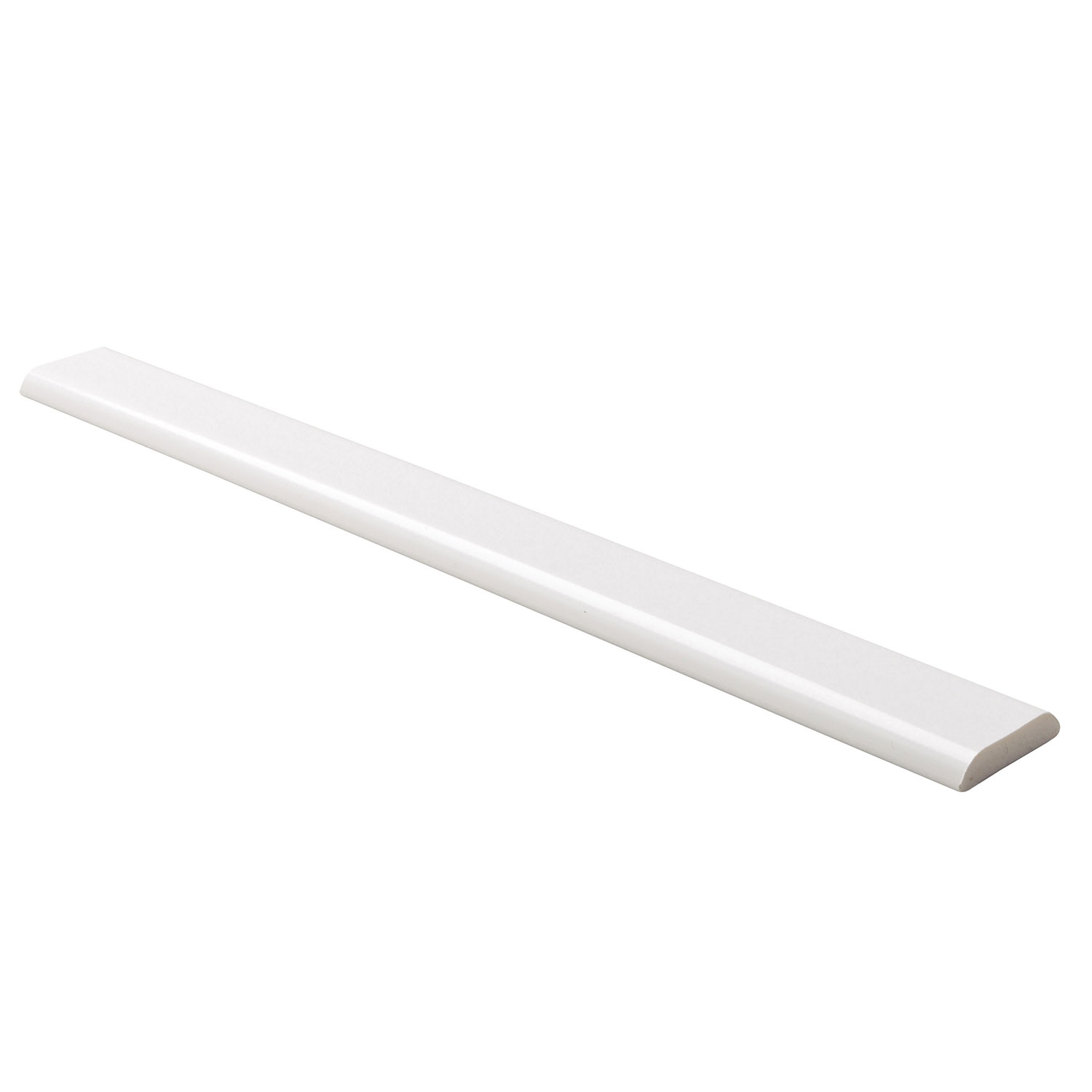 Brilliant White 6mm x 28mm 'D' Section (5m)