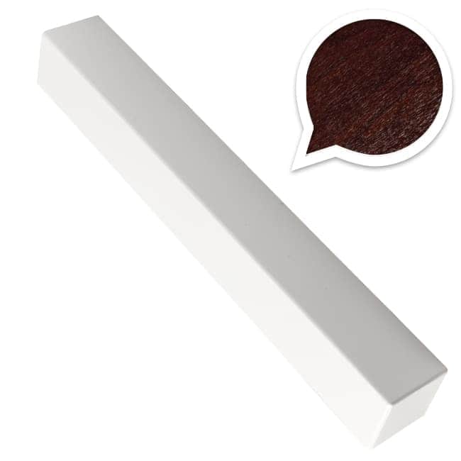 Rosewood Square 90 degrees External Corner Slimline 40mm x 300mm (9mm or 16mm boards)