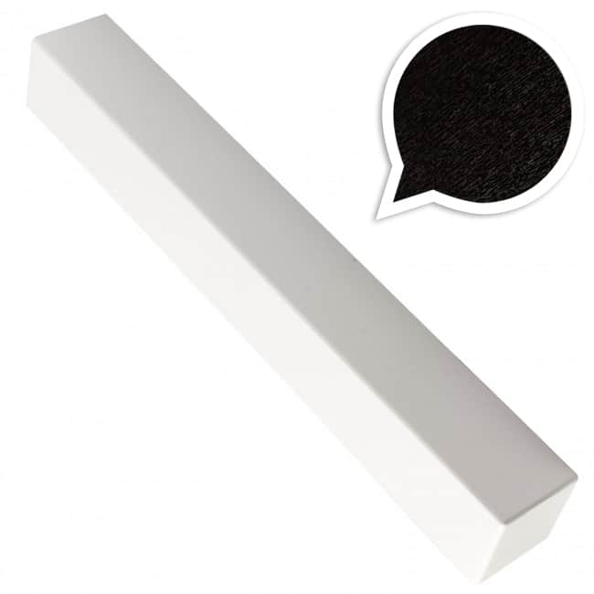 Black Ash Square 90 degrees External Corner Slimline 40mm x 500mm (9mm or 16mm boards)