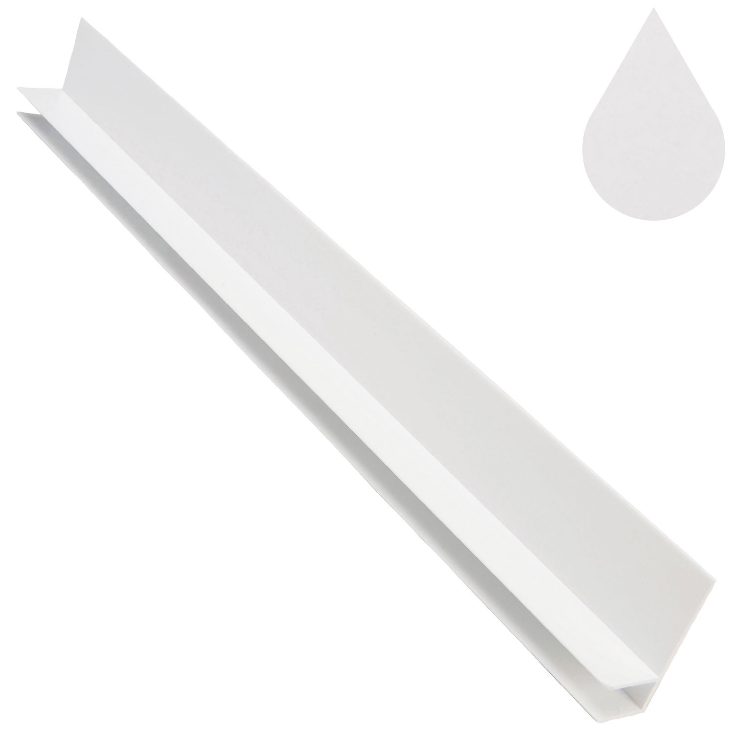 Brilliant White Flat Soffit Batten 5m (9mm boards) Brilliant White Flat Soffit Batten 5m (9mm boards)