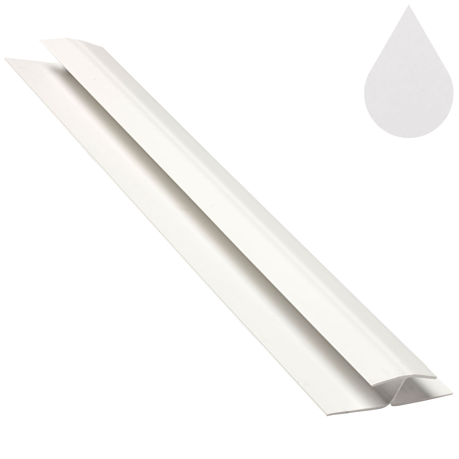 Brilliant White Flat Panel Joiner 5m (9mm boards)