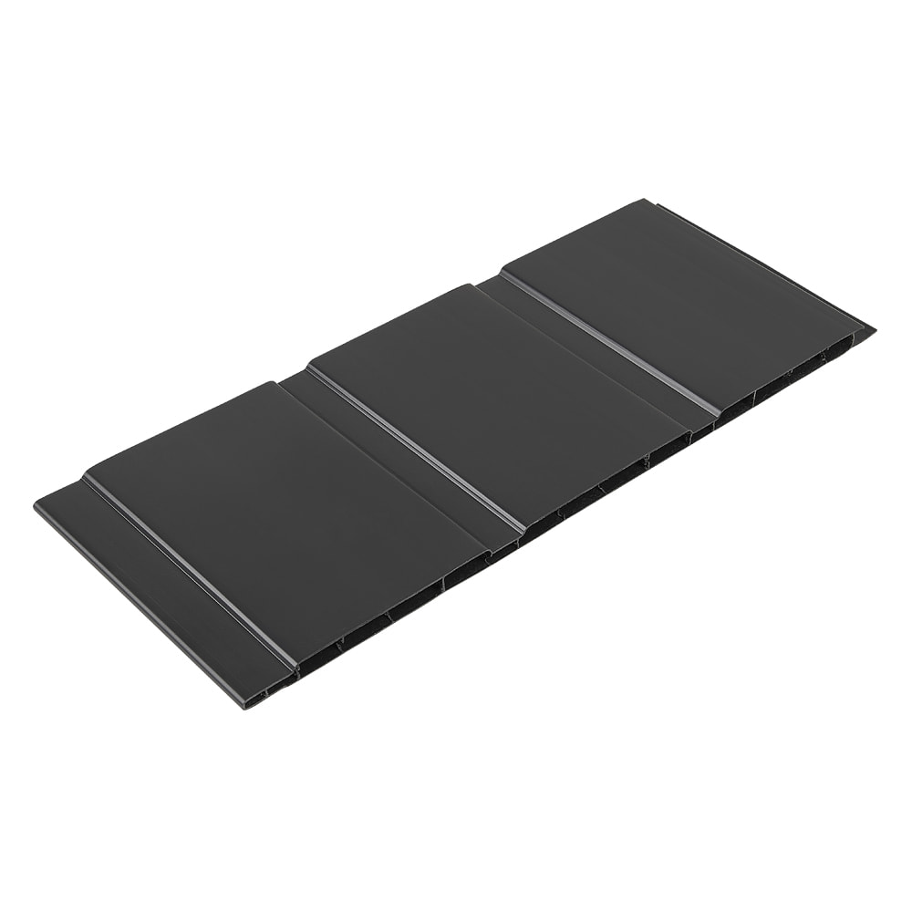 Anthracite Grey 9mm x 300mm Hollow Soffit Board Push Fit (5m)