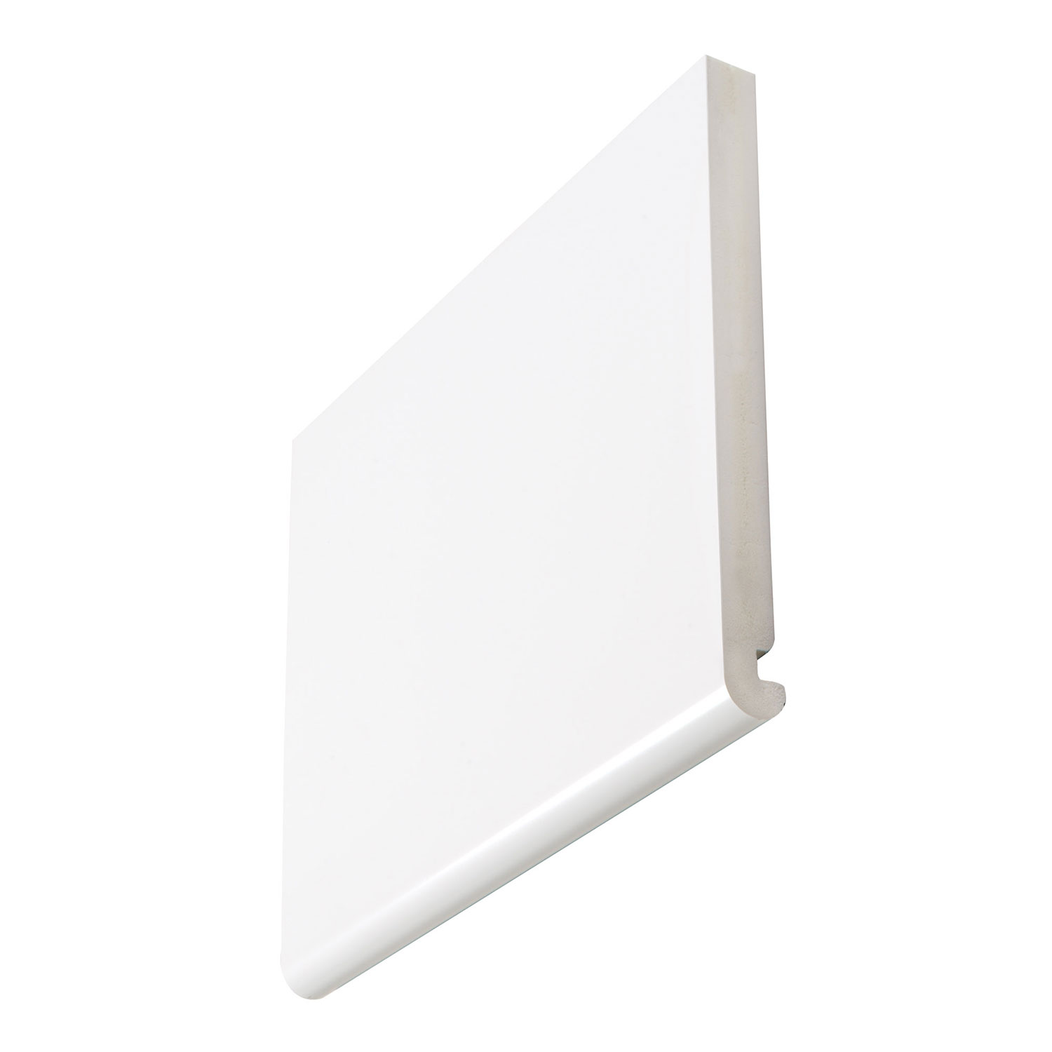 Brilliant White Bullnose 22mm x 150mm Fascia Board (5m)