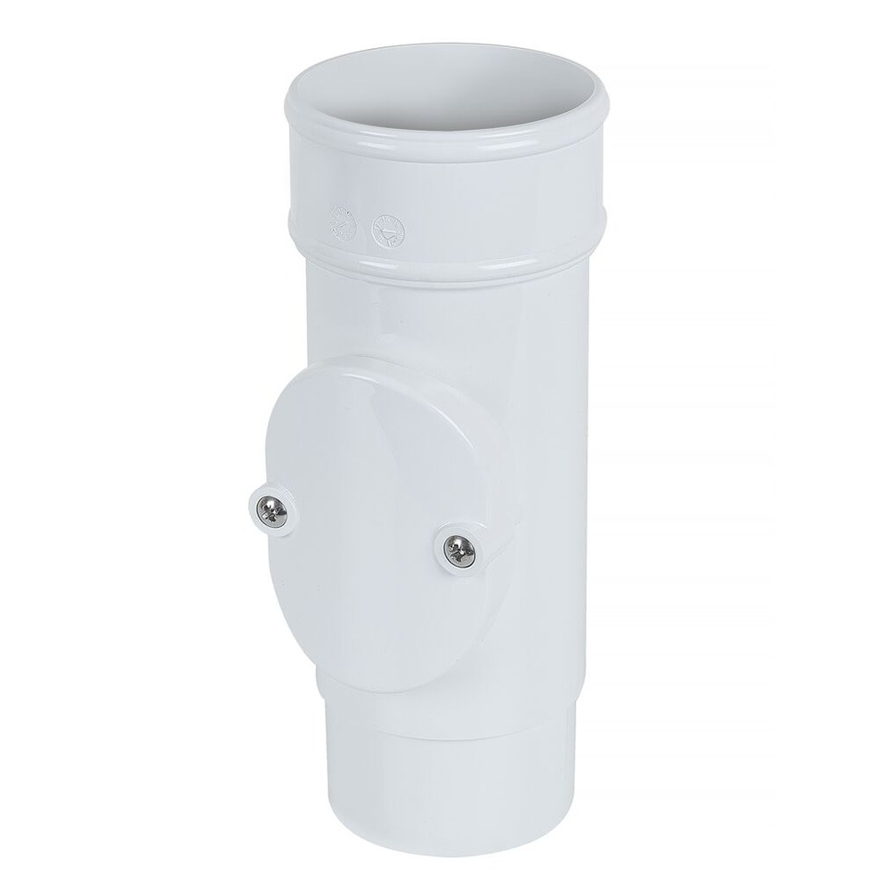 White 68mm Round Access Pipe