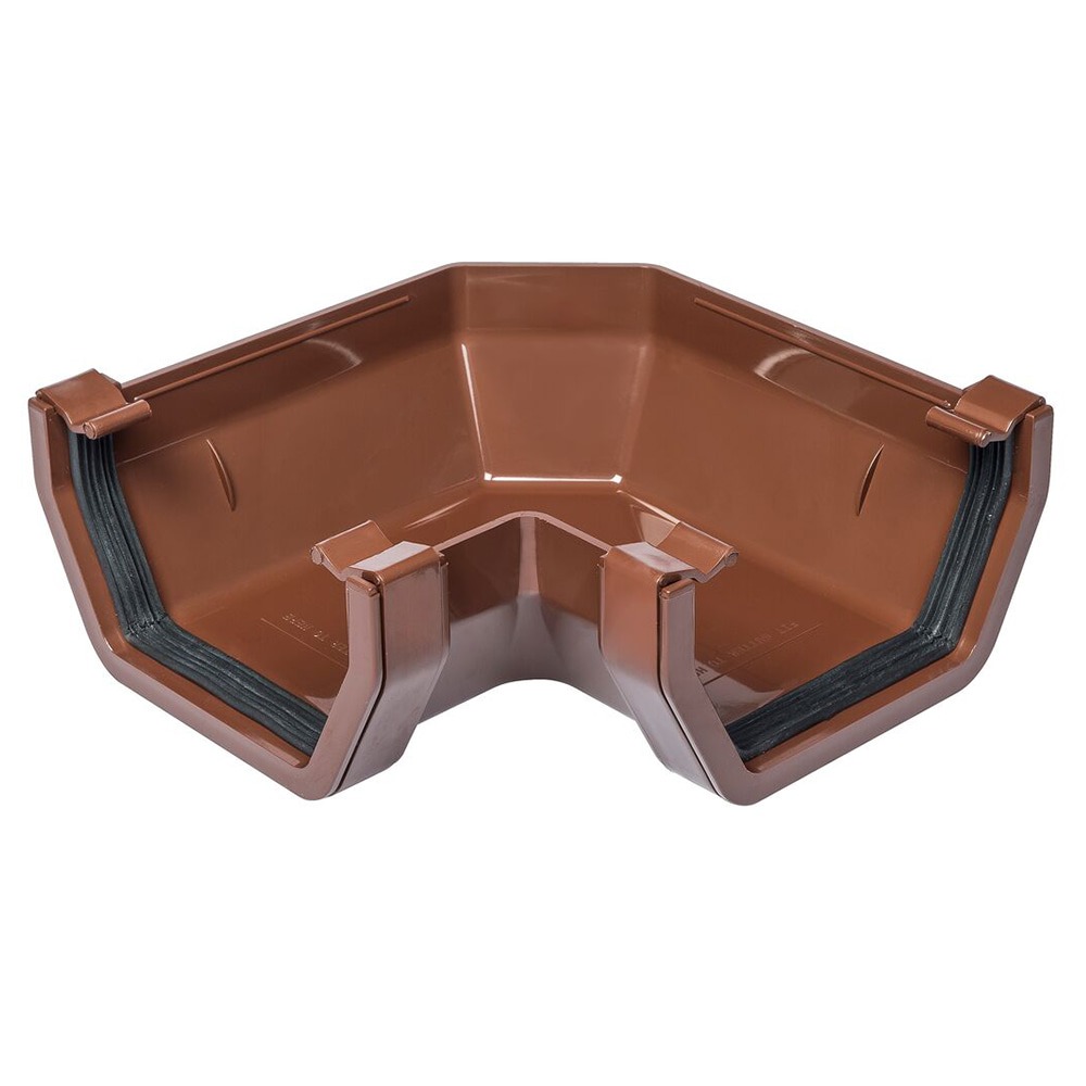 Brown 117mm Square 90 Degree Angle 
