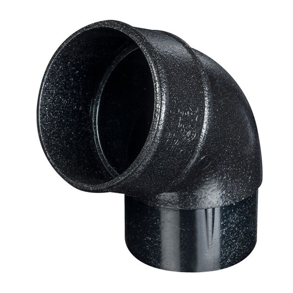 Cast Iron Effect 68mm Round 112.5 Degree Offset Bend Cast Iron Effect 68mm Round 112.5 Degree Offset Bend