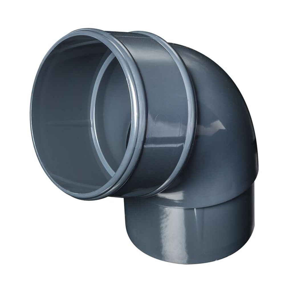 Grey 68mm Round 112.5 Degree Offset Bend 