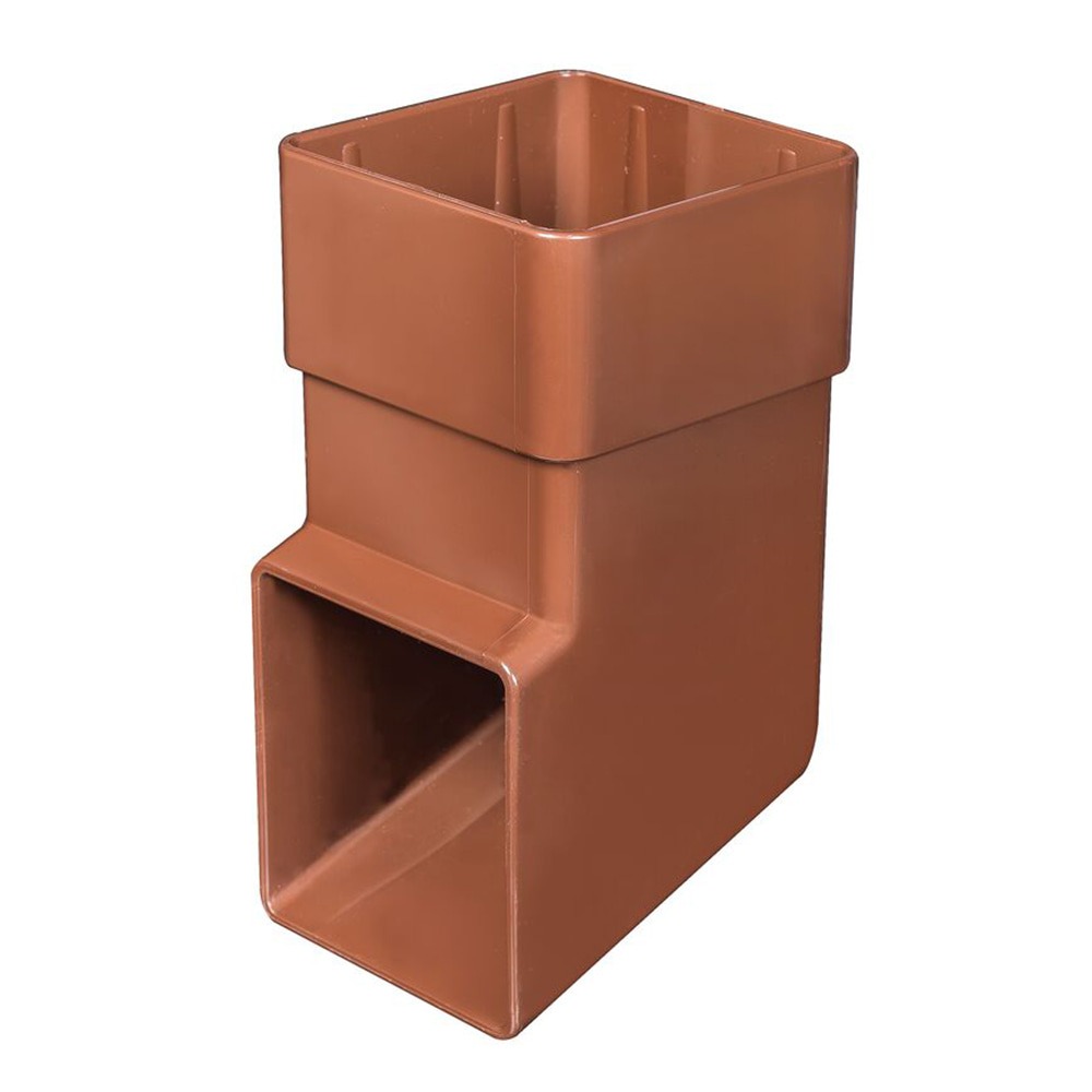 Brown 65mm Square Shoe 