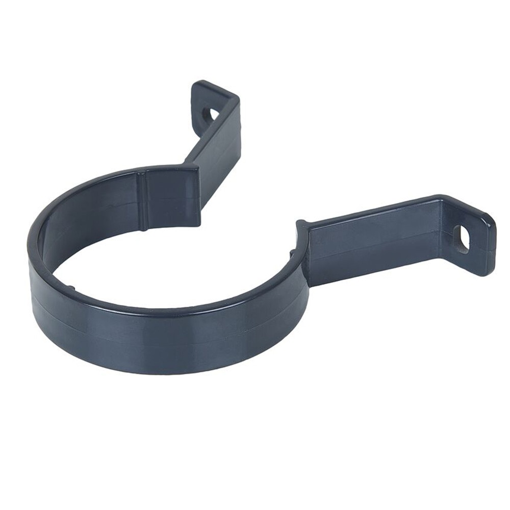 Anthracite Grey 68mm Round Downpipe Clip (Kayflow) Anthracite Grey 68mm Round Downpipe Clip (Kayflow)