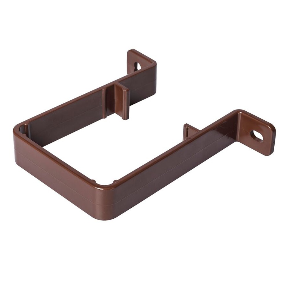 Brown 65mm Square Downpipe Clip 