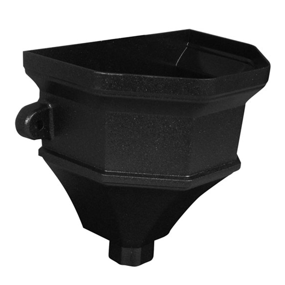 Cast Iron Effect 68mm Round or 65mm Square Ogee Hopper Cast Iron Effect 68mm Round or 65mm Square Ogee Hopper