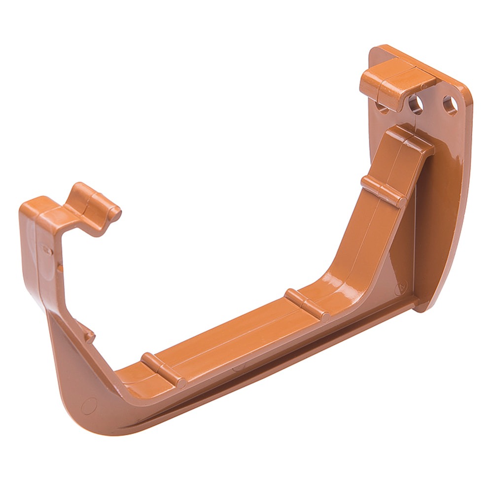 Caramel 117mm Square Gutter Fascia Bracket Caramel 117mm Square Gutter Fascia Bracket