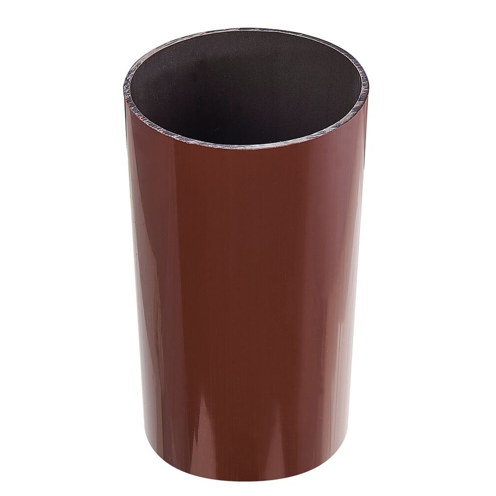 Brown 68mm Round Downpipe (2.5m) Brown 68mm Round Downpipe (2.5m)