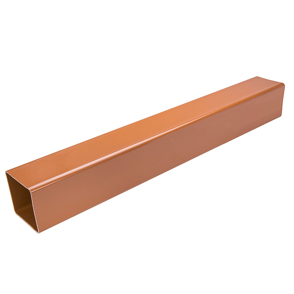 Caramel 65mm Square Downpipe (2.5m) Caramel 65mm Square Downpipe (2.5m)