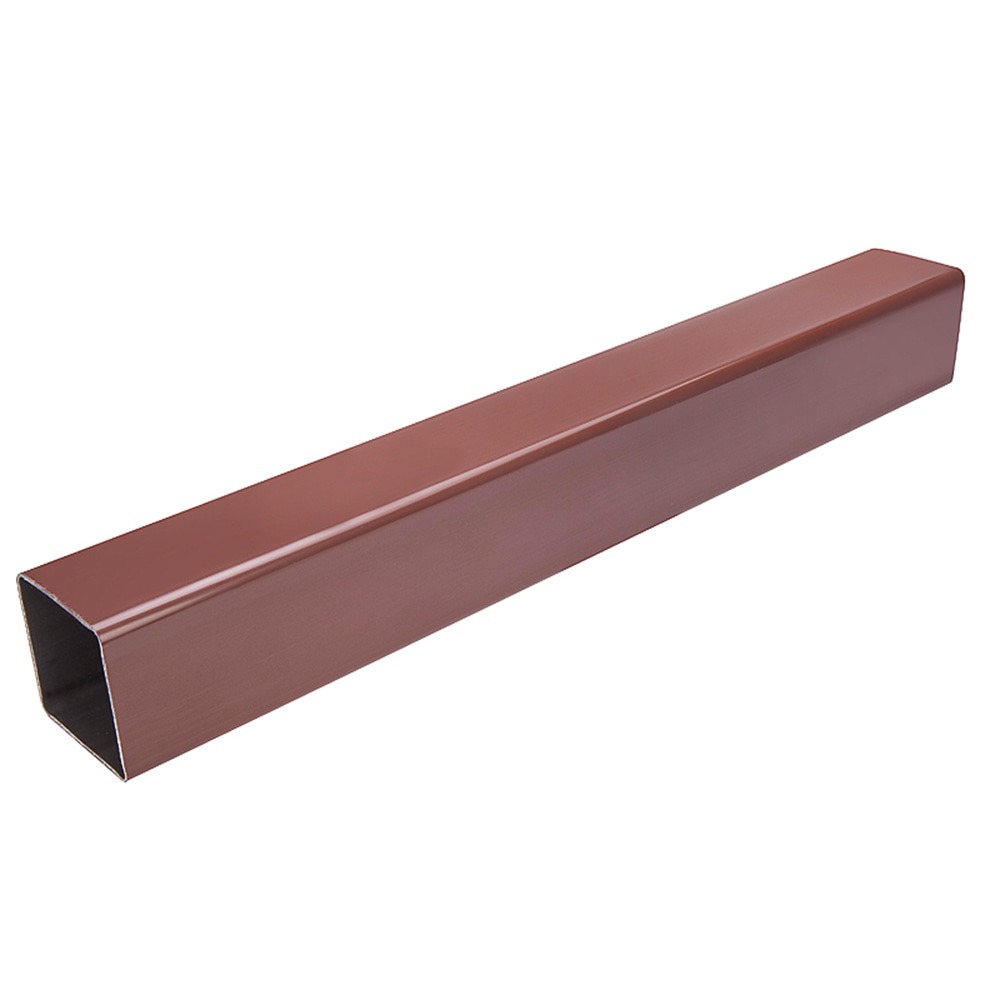 Brown 65mm Square Downpipe (4m) Brown 65mm Square Downpipe (4m)