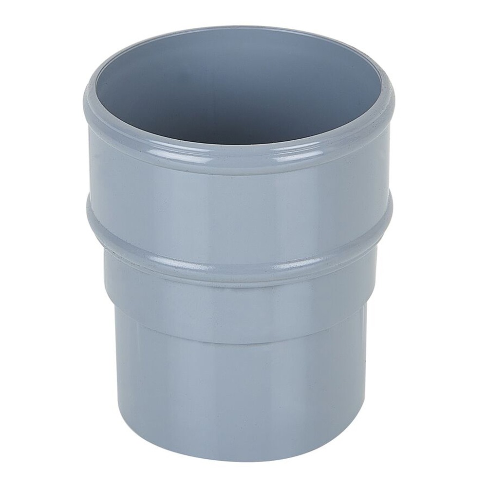 Grey 68mm Round Downpipe Socket Grey 68mm Round Downpipe Socket