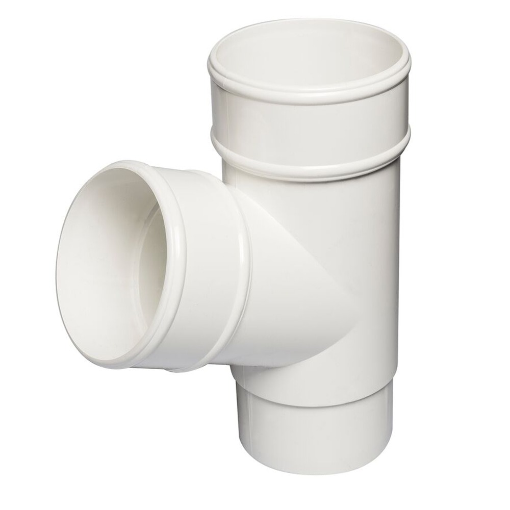 White 68mm Round 112.5 Degree Branch White 68mm Round 112.5 Degree Branch