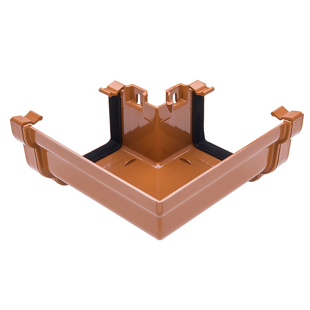 Caramel 120mm Ogee 90 Degree External Angle (Kayflow) Caramel 120mm Ogee 90 Degree External Angle (Kayflow)