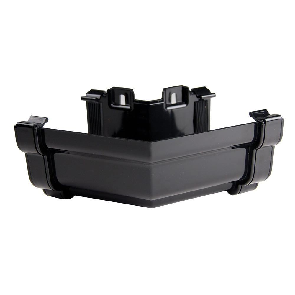 Black 120mm Ogee 135 Degree External Angle 
