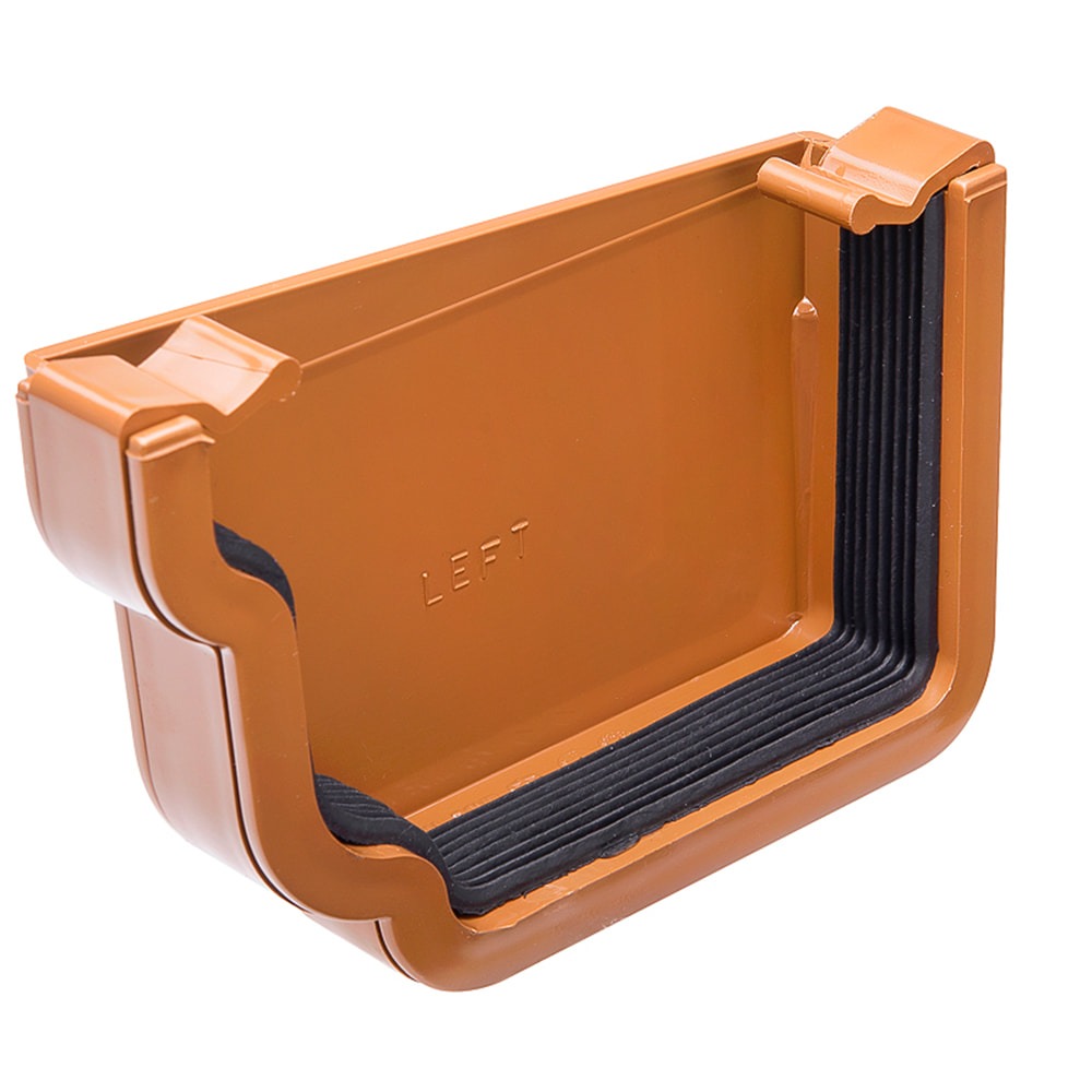 Caramel 120mm Ogee Left Hand External Stopend (Kayflow) Caramel 120mm Ogee Left Hand External Stopend (Kayflow)
