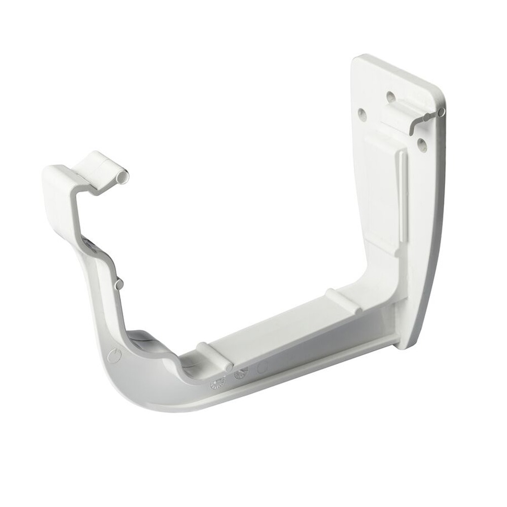 White 120mm Ogee Gutter Fascia Bracket White 120mm Ogee Gutter Fascia Bracket