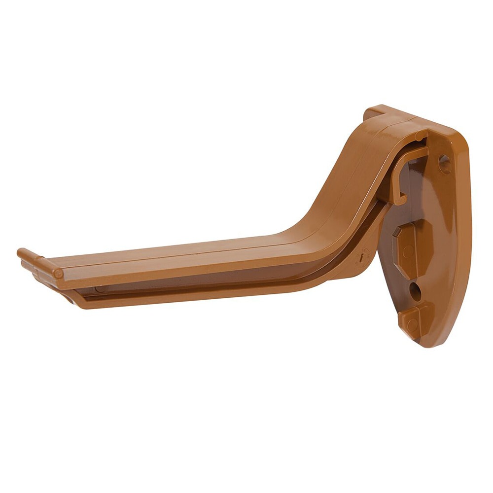 Caramel 120mm Ogee Top Hung Gutter Fascia Bracket Caramel 120mm Ogee Top Hung Gutter Fascia Bracket