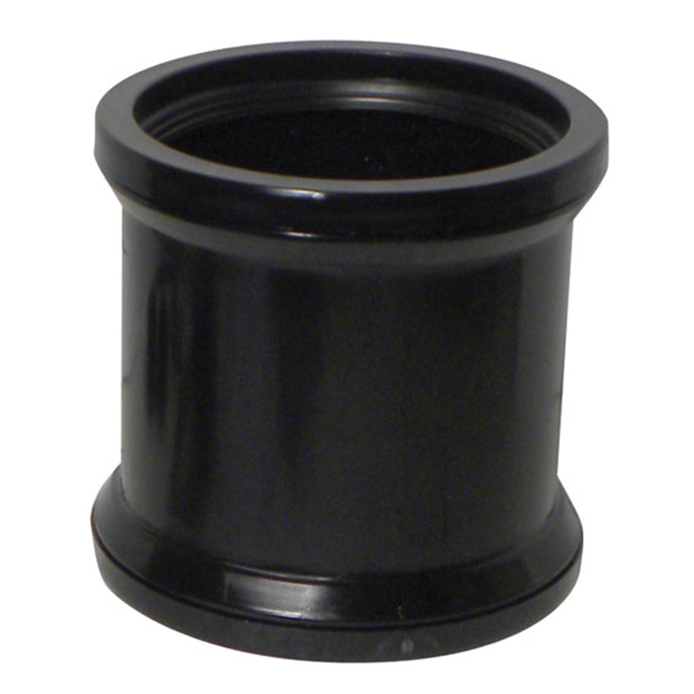 110mm Round Soil Coupler (Black) 110mm Round Soil Coupler (Black)