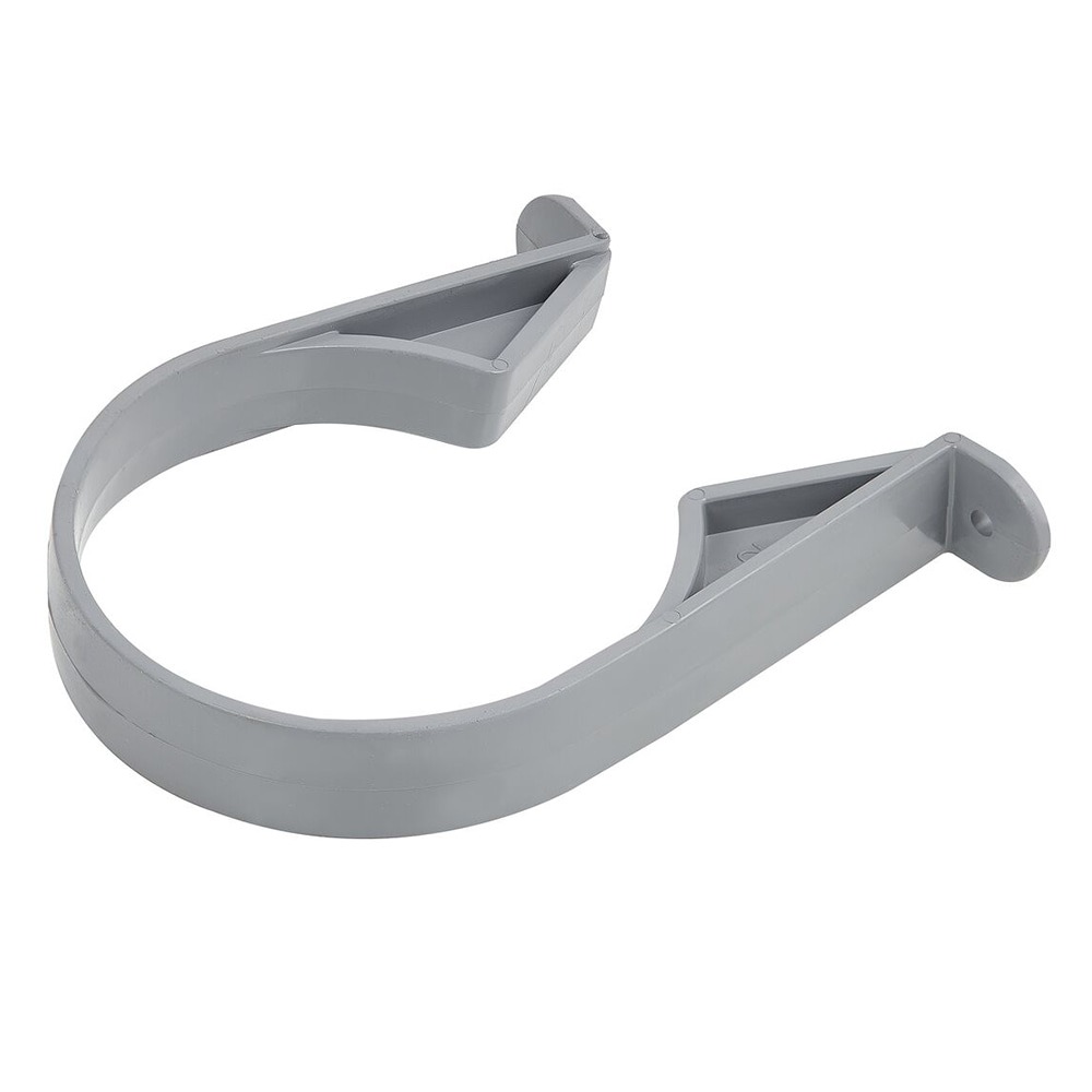 Grey 110mm Pipe Clip Grey 110mm Pipe Clip