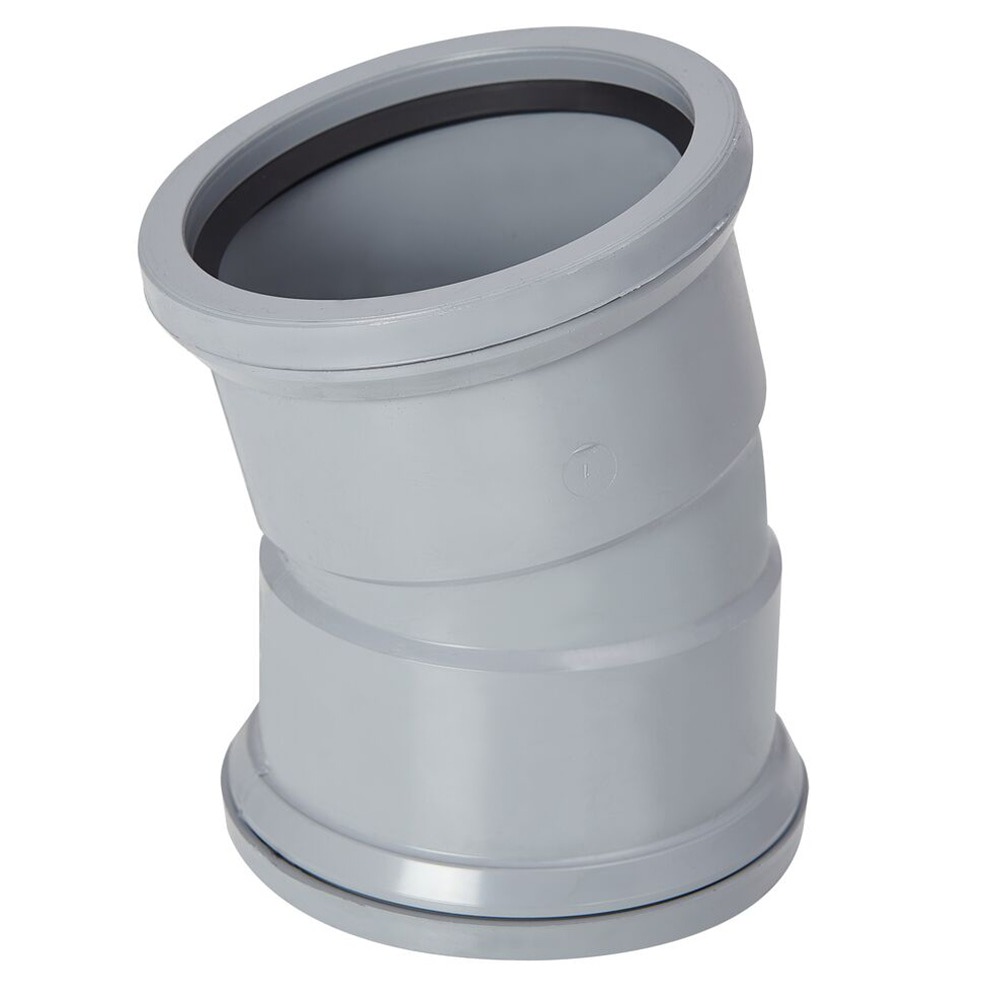 15 Degree Soil Double Socket (Grey) 15 Degree Soil Double Socket (Grey)