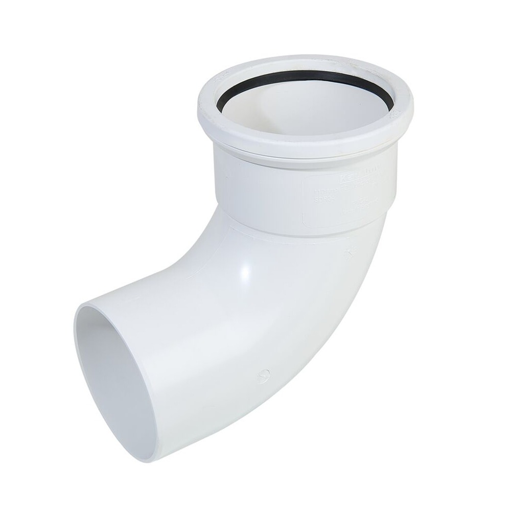 90 Degree Bend White (Single Socket)