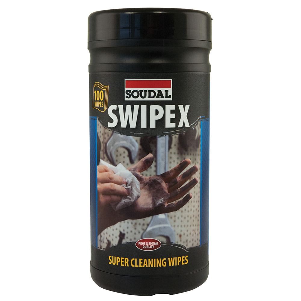 Swipex Super Cleaning Wipes (100 wipes | Soudal) Swipex Super Cleaning Wipes (100 wipes | Soudal)