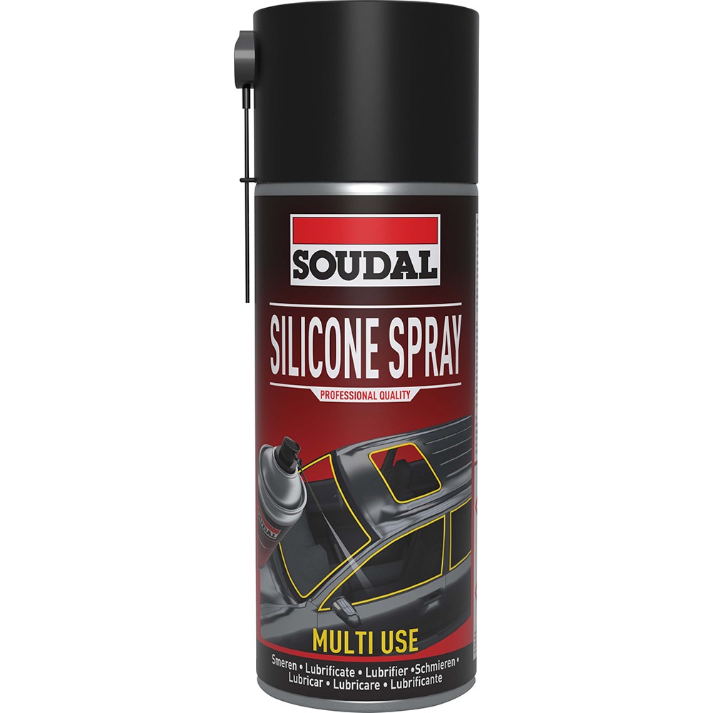 Silicone Spray (400ml | Soudal) Silicone Spray (400ml | Soudal)