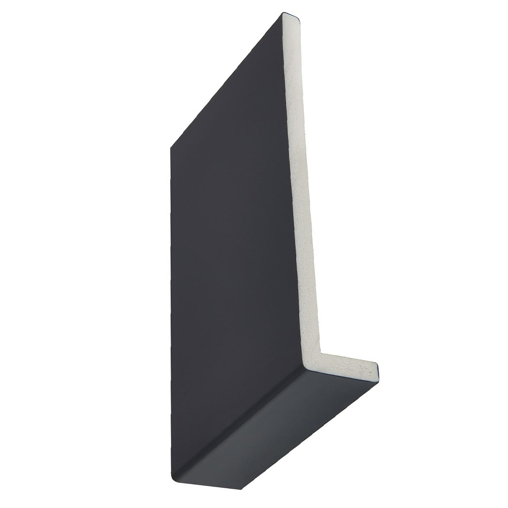 Anthracite Grey Square 9mm x 225mm Fascia Capping Board (5m)
