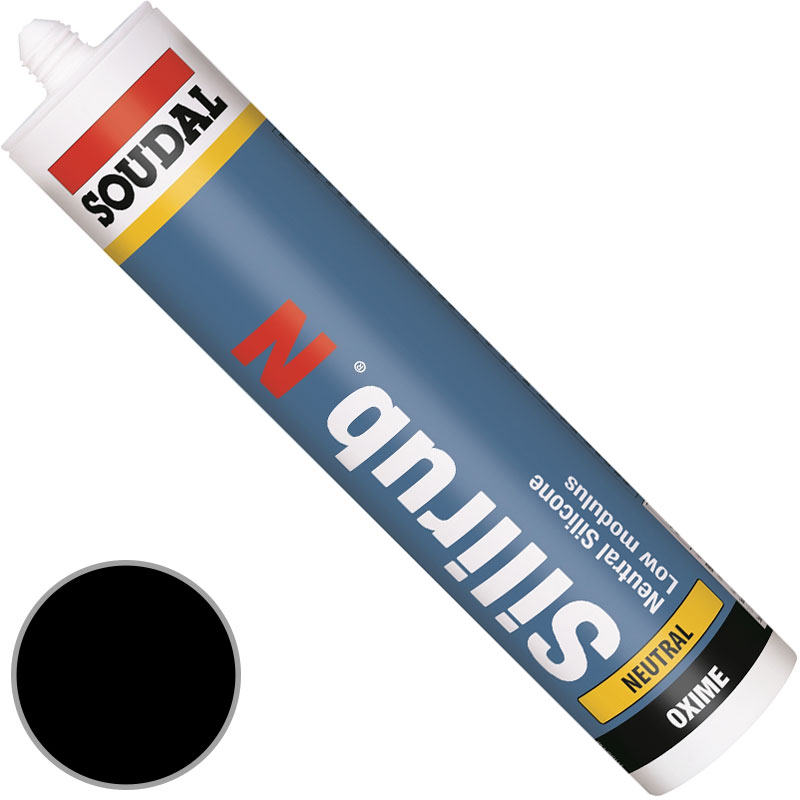 Low Modulus Neutral Odourless Silicone (Black | 300ml)