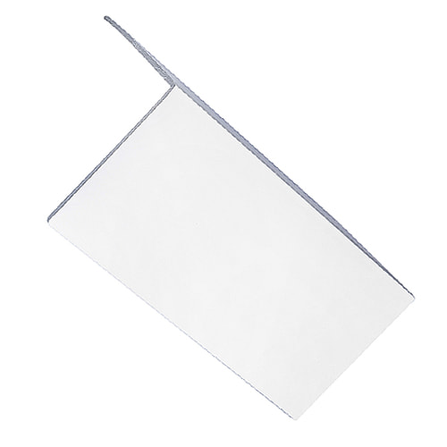 25mm x 25mm Brilliant White Rigid Angle Trim (5m)